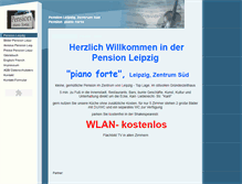 Tablet Screenshot of pensionpianoforte.de